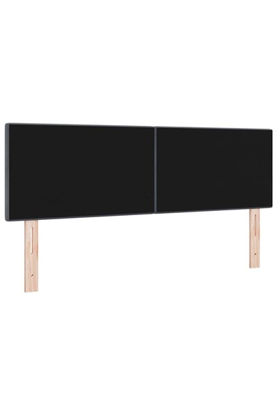 vidaxl Tăblie cap Gri închis 160 cm Catifea