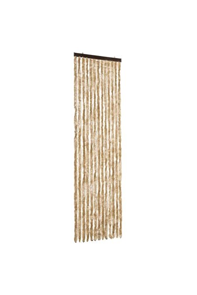 vidaxl Plasă anti-insecte, bej, 56 x 200 cm, Șenilă