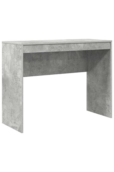 vidaxl Birou Gri din beton 100 x 40 x 76 cm