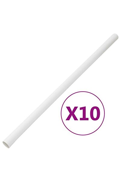 vidaxl Garduri cu cablu și cleme, Ø30 mm, 10 m, PVC
