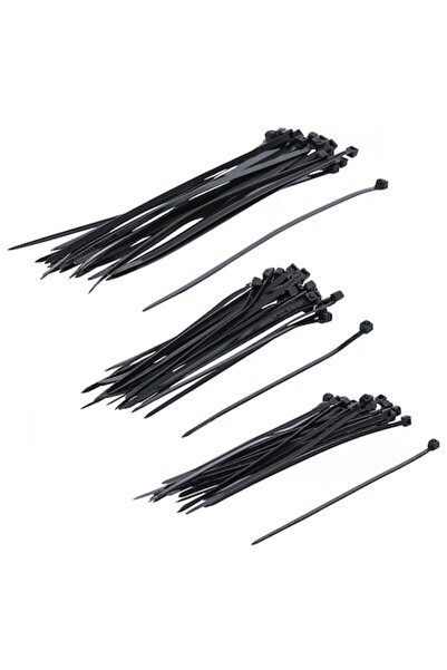 BGS technic Set de 75 de coliere de cablu din plastic (tip zip tie) BG-1789, ...