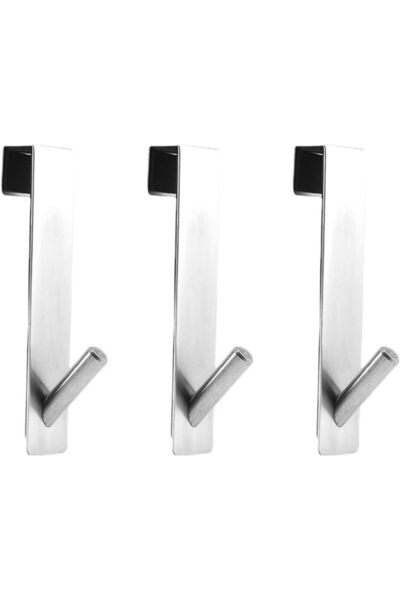 Arabest 3-Piece Shower Door Hooks,Over The Door Towel Hanger,Extended,Stainle...