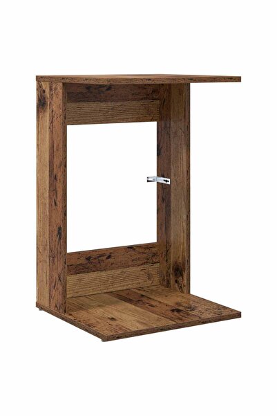 vidaxl Masă laterală Lemn vechi 40 x 38 x 62,5 cm Lemn compozit
