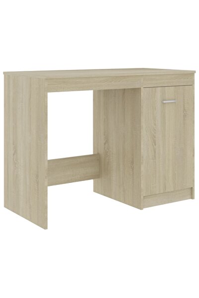 vidaxl Birou, stejar sonoma, 100x50x76 cm, lemn prelucrat