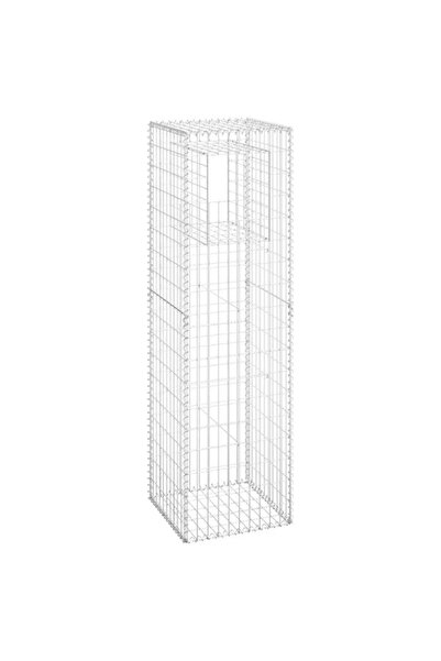 vidaxl Coș gabion, 50 x 50 x 180 cm, Fier