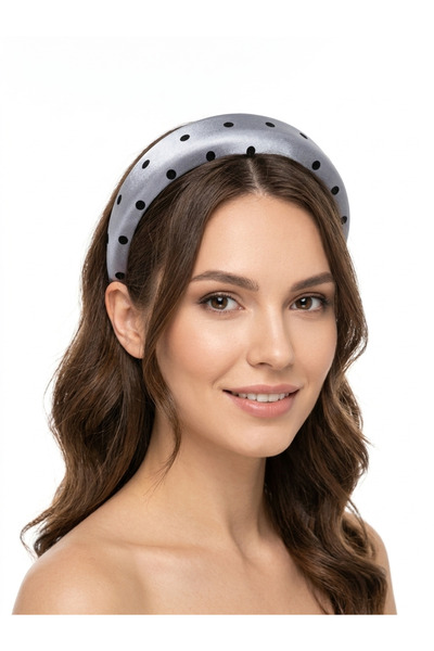 AXE SPORTSWEAR Women's Polka Dot Crown Hair Band Hair Crown