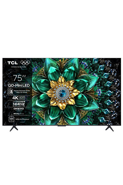 TCL 75Q6C 75 " Mini-LED 4K UHD Smart Google TV (2025)