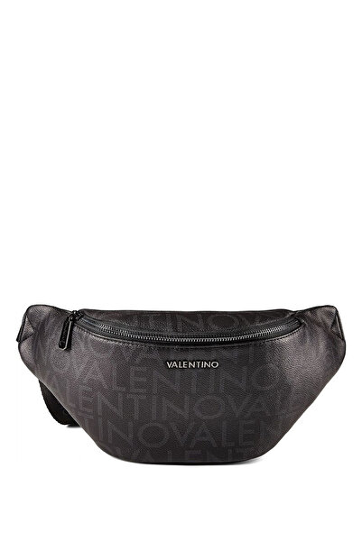 Valentino Siyah Erkek Bel Çantası KING RE