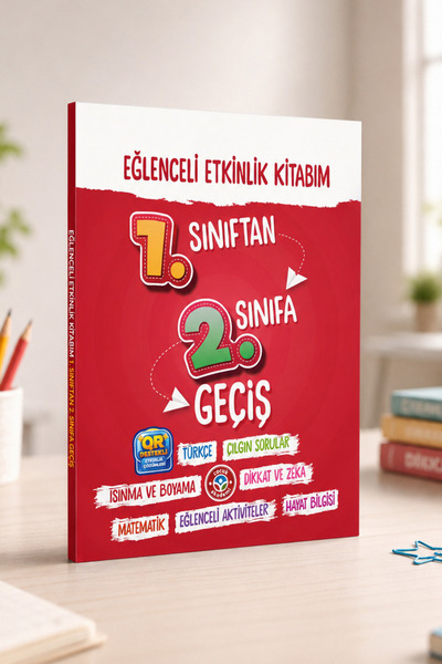 Çocuk Akademi Eğlenceli Etkinlik 1. Sınıftan 2. Sınıfa Geçiş Kitabı