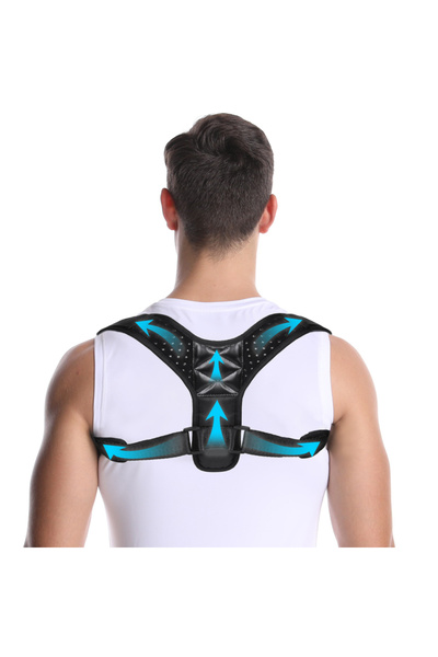 Generic One-Size Neoprene Posture Support Corrector Clavicle Spine Belt