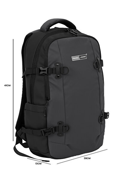 PARAJOHN Para John Trekcore 19 Inch Polyester Laptop Backpack with Trolley Sl...