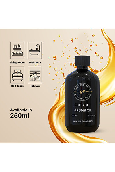 Scentscircle For You Aroma Diffuser Oil 250ml | Long-Lasting Signature Scent