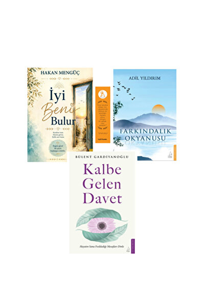Destek Yayınları İyi Beni Bulur/Farkındalık Okyanusu/ Kalbe Gelen Davet Kalbe...