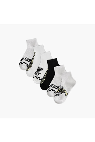 mattel Printed Ankle Length Socks - Set of 6