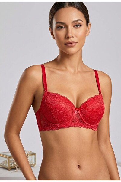 irem içgiyim Women's Padded Lace Bra