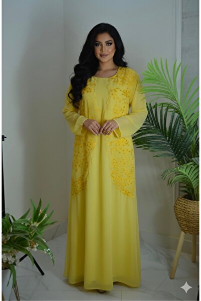 ASIAN Rfa Jalabiya Stylish Women's Jalabiya with Elegant Patterns Made from S...