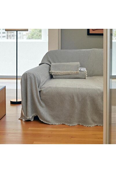 Linea Home ΡΙΧΤΑΡΙ ΣΕΝΙΛ ΣΕΤ 3ΤΜΧ COD ΕΚΡΟΥ /ΓΚΡΙ ΤΕΜΑΧΙΩΝ 180Χ160+180Χ240+18...