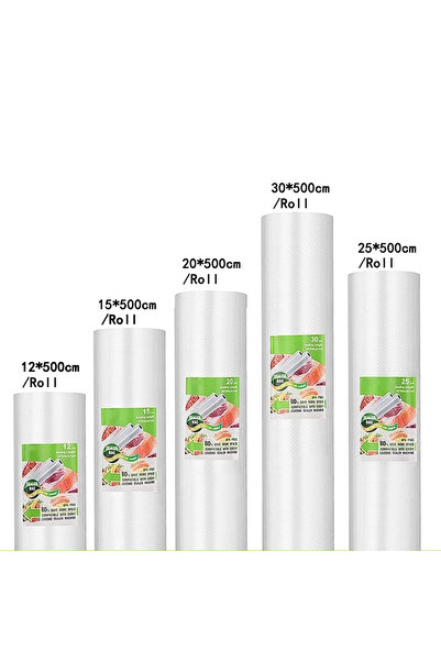 Choice1 saengQ 5rolls vacuum bags for food Vacuum Sealer bag Food Fresh Long ...