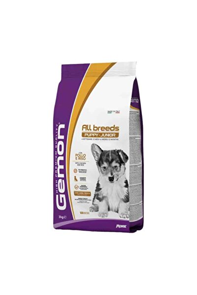 Gemon All Breeds Puppy Ξηρά Τροφή για Κουτάβια με Κοτόπουλο & Ρύζι 3kg