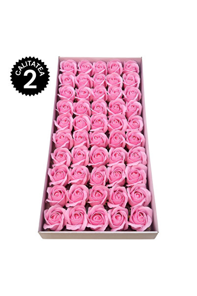AFO Set 50 Trandafiri Sapun Parfumati Calitatea II Roz