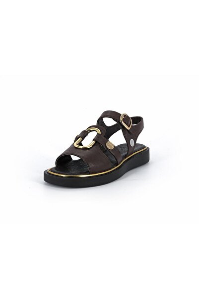 Mammamia D26Ys-5290 Brown Genuine Leather Full Orthopedic Casual Women's Dail...