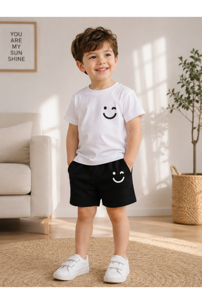 SAINT YUX 2 Piece Printed Top and Bottom Children's Set