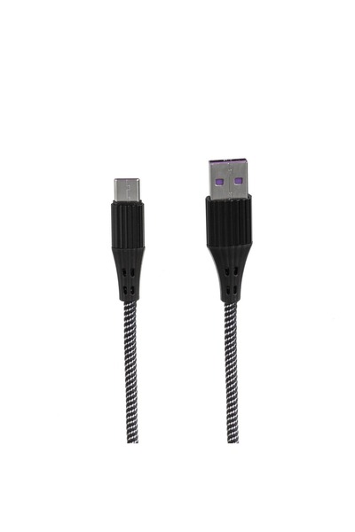 Z Store Cablu USB Type-C pentru încărcare și transfer de date - Împletit, 2.4...