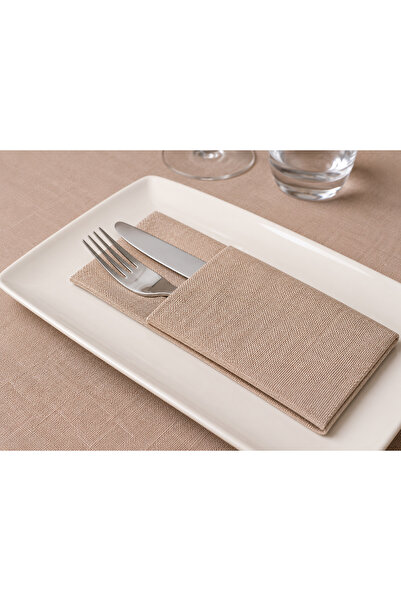SUPREMA PLUS Port-tacam unica folosinta 40x32 cm IUTA CAPPUCCINO 50 buc/set