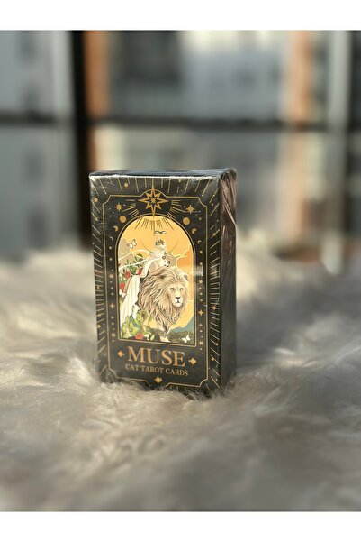 Galaksi Dükkanı Muse Cat Tarot Destesi /Kedi Tarot Kartları -10cm 6,5cm boyut...