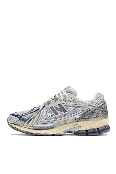 New Balance x Staud 1906R Vintage Casual Athlesiure Shoes Gray/Silver For Men...