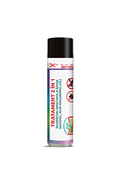 Farmacia Anca L-ANTIINSECTE TRATAMENT 2IN1 INTEPATURI INFECTATE/CAPUSE CU ALC...
