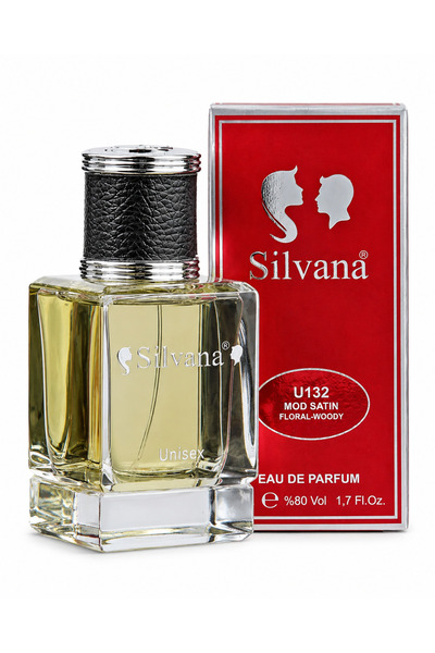 Silvana Parfum U132 Unisex, 50 ml, Aroma Oud Satin Mood, floral-lemnos, persi...
