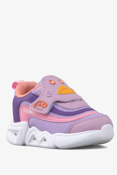 Cicimo 06 Lila/Pembe Işıklı Spor Bebek Ayakkabısı