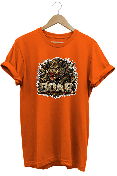 remonz Exclusive Boar Illustrated Beast Mode Premium Streetwear T-Shirt