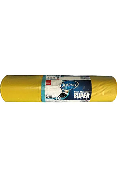 Sano Saci Menajeri Galbeni - Optima Super, 240 l, 10 buc