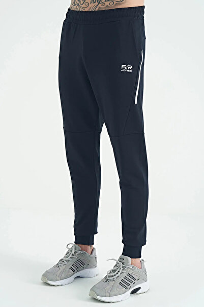 diğer1234 Ανδρική φόρμα AIRJONES Nigel Navy Blue Standard Fit Bottom — XXL