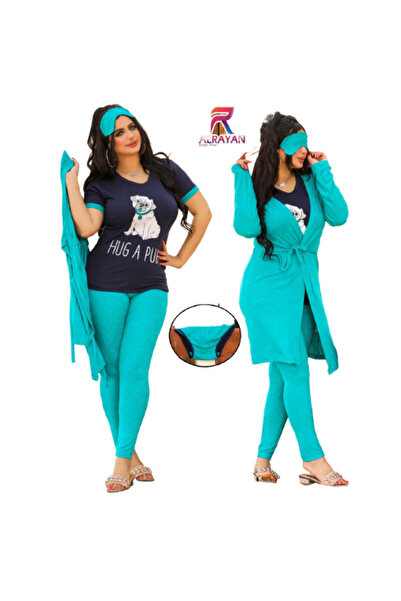 Generic Women's Cotton Multi-Piece Pajamas - Pj 1571