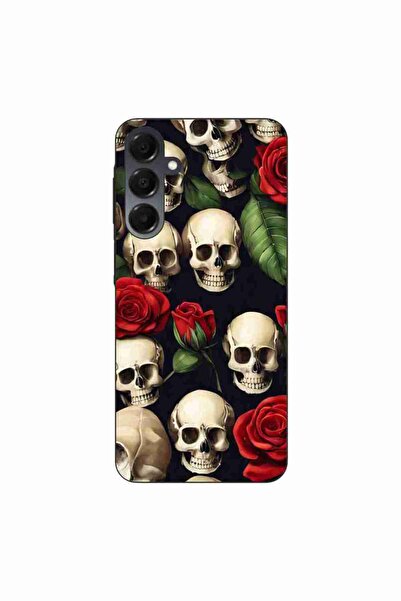OEM Θήκη συμβατή με Samsung Galaxy A16 από σιλικόνη gel TPU με σχέδιο Νεκροκε...
