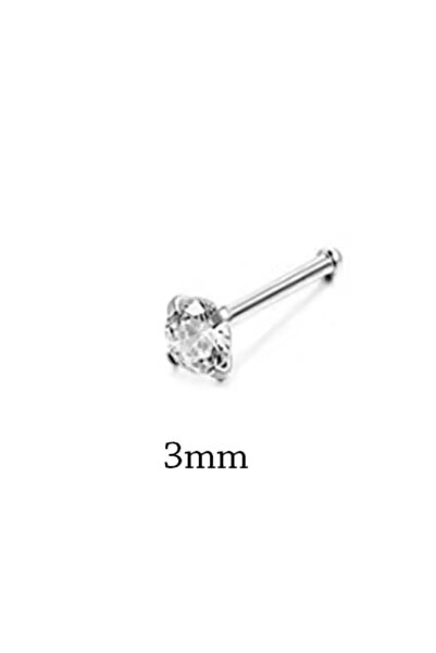 AMALFİ Σκουλαρίκια Piercing, Αξεσουάρ, Ατσάλινο Δαχτυλίδι Μύτης, Ασημένιο