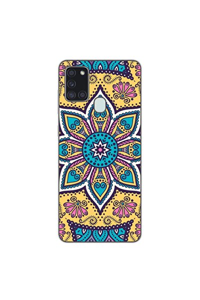 OEM Husa compatibila cu Samsung Galaxy A21s Silicon Gel Tpu Model Mandala Twi...