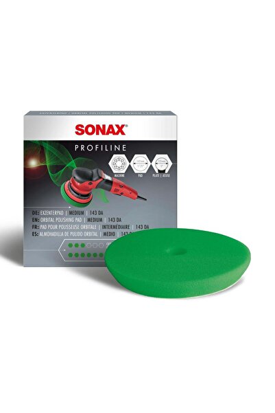 Sonax Polisaj Süngeri Medium 143 DA (Tek Delikli)
