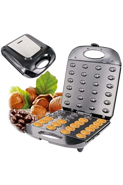 Vivendo Aparat pentru preparat forme de nuci Hoffmans, 24 forme, 1400W, Indic...