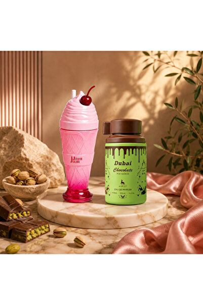 Ayelet SET 2 PARFUMURI ARABESTI - Jam Jam + Chocolate Dubai
