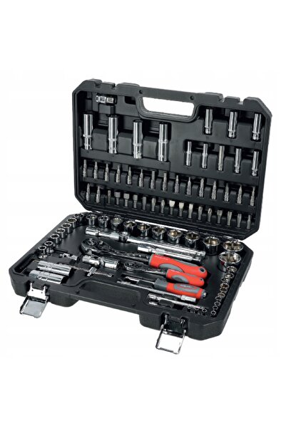 Proline Set de chei tubulare 1/2 " 1/4 " 3/8 " cu capete Torx CrV 216 piese