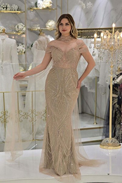 Yonca Moda Evi Bej Abiye 209