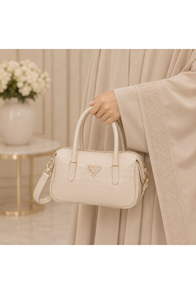 FANTASTIC High-End and Classy Shoulder Bag with a Multi-Color Glossy Leather ...