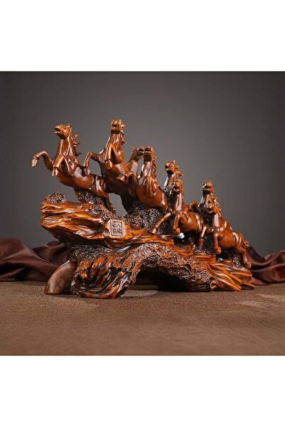 Vivendo Statueta decorativa cai in alergare – rasina – design artistic premiu...