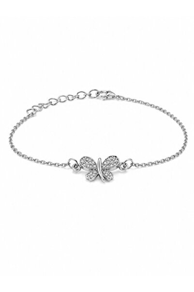 Delagos Brățări din argint 925 cu zirconiu, placate cu rodiu