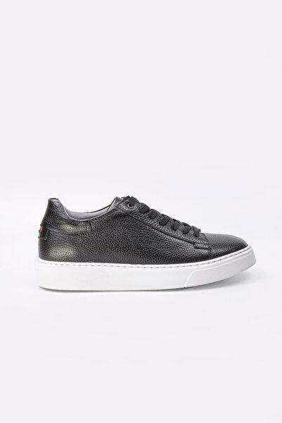 Vantaggio Positano Black 100% Genuine Leather Men's Casual Shoes