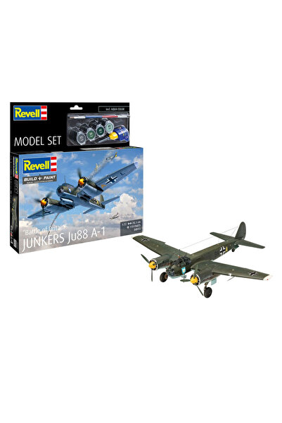 Revell Model Set Uçak Junkers Ju88 A-1 Battle of Britain 64972